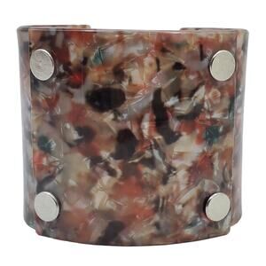 Wide Lucite Cuff Wide Acrylic Bangle Bracelet Chunky Statement Retro Vintage 60s